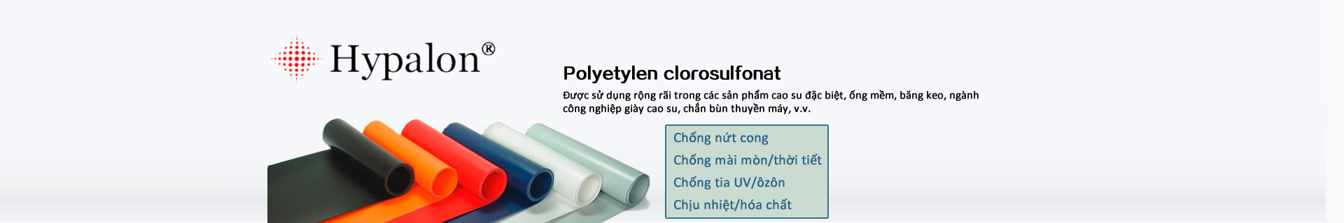 Hypalon CSM Polyetylen clorosulfonat