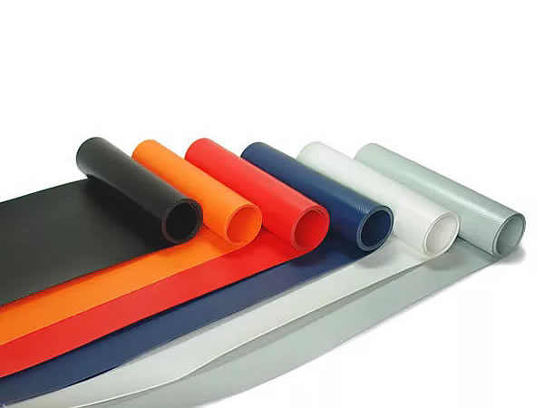 Hypalon rubber fabric