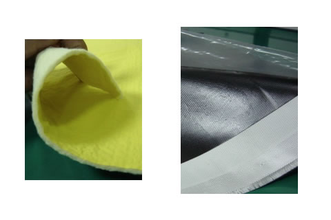 Fire suits, industrial air ducts, machine internal gaskets, diving suits, flexible pipes