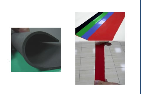 Inflatable boat electronic materials gaskets ski boot straps insulation gaskets reinforced rubber cloth