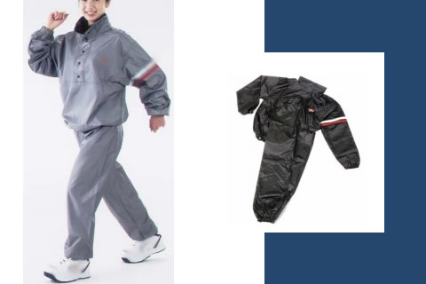 Raincoat Windbreaker Slimming Clothes Industrial Protective Clothing Rubber Fabric Reinforced Rubber Cloth