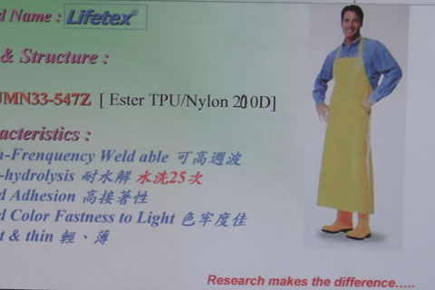 TPU apron fabric