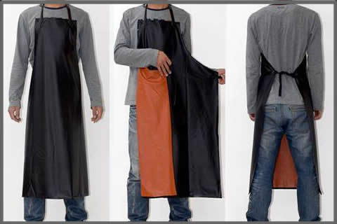 Industrial apron rubber fabric reinforced rubber cloth